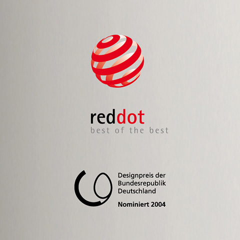 red dot design award für blue object Magnetsegel STAND By floor